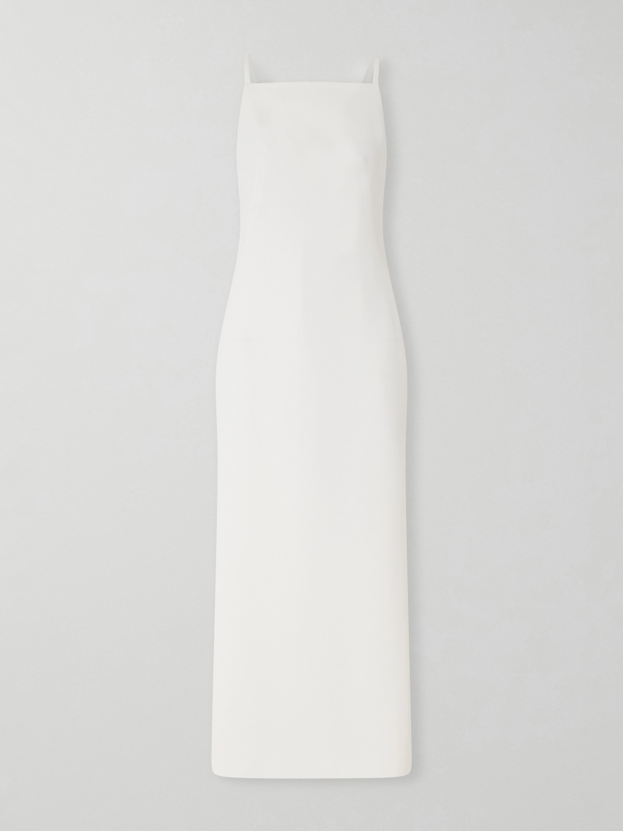 Givenchy Crepe Midi Dress In White