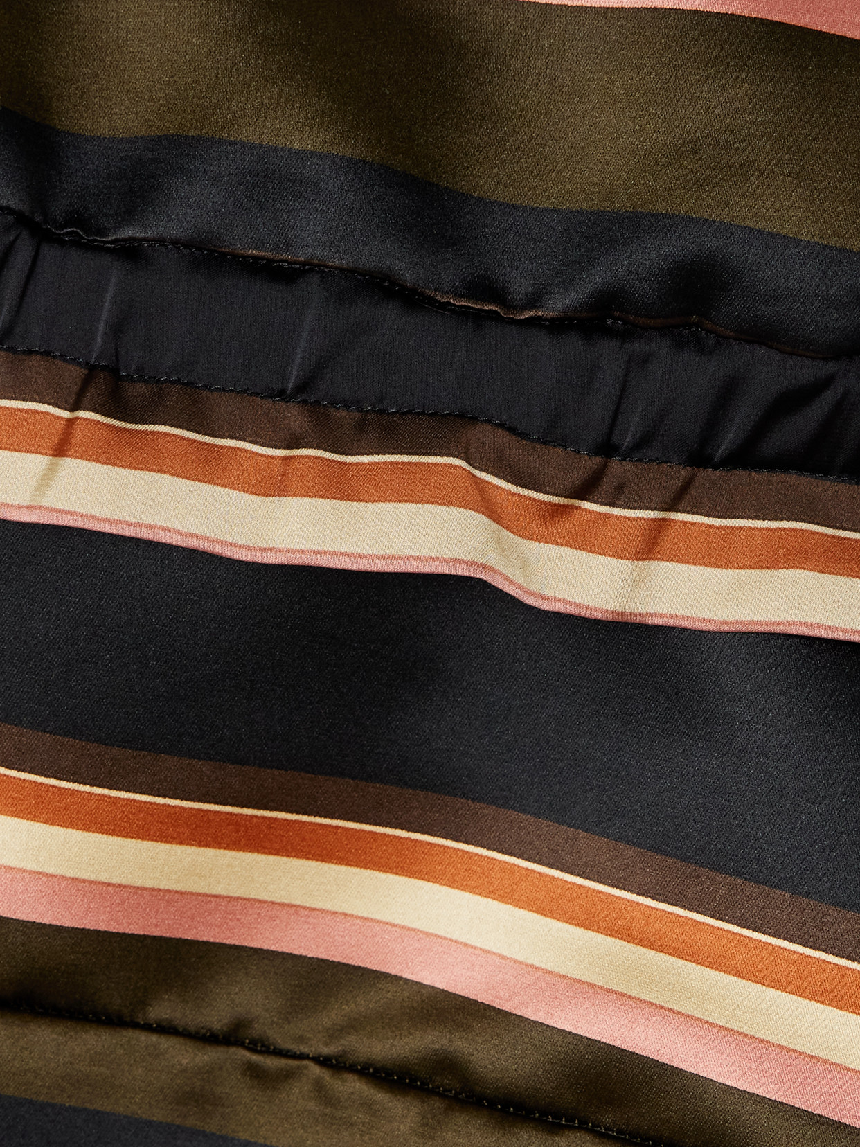 Striped Crepe Top