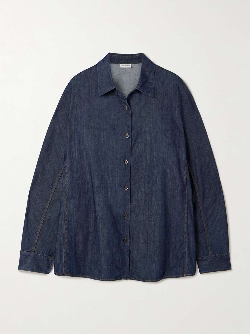 Dries Van Noten Oversized Denim Shirt