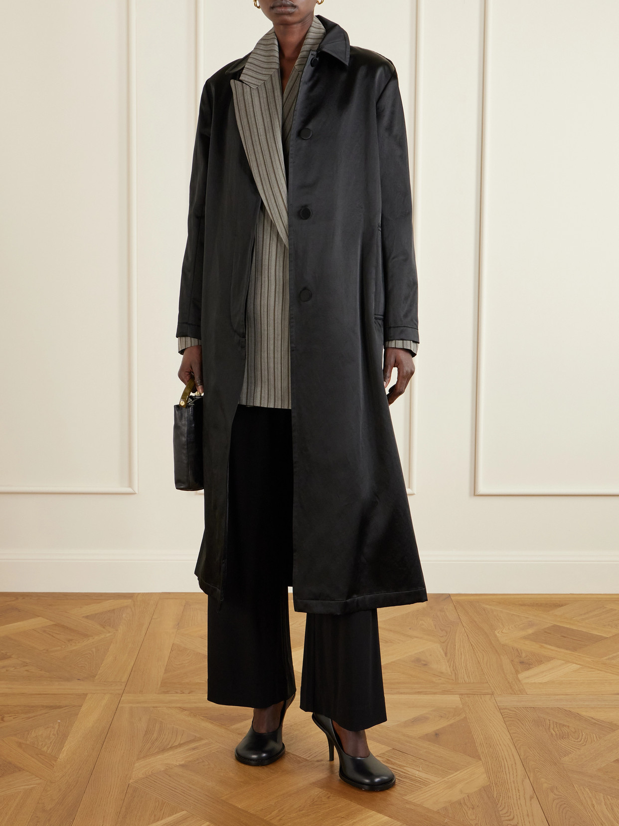 Cotton-Blend Coat