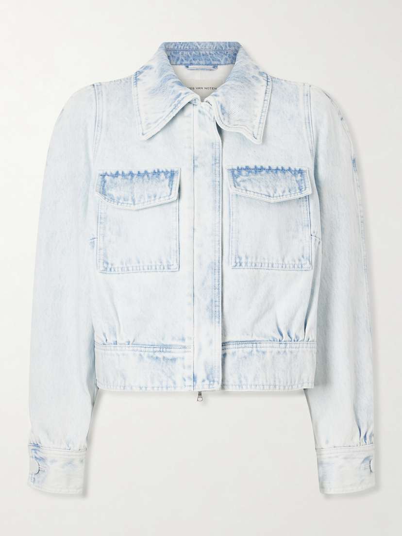 Dries Van Noten Cropped Denim Jacket