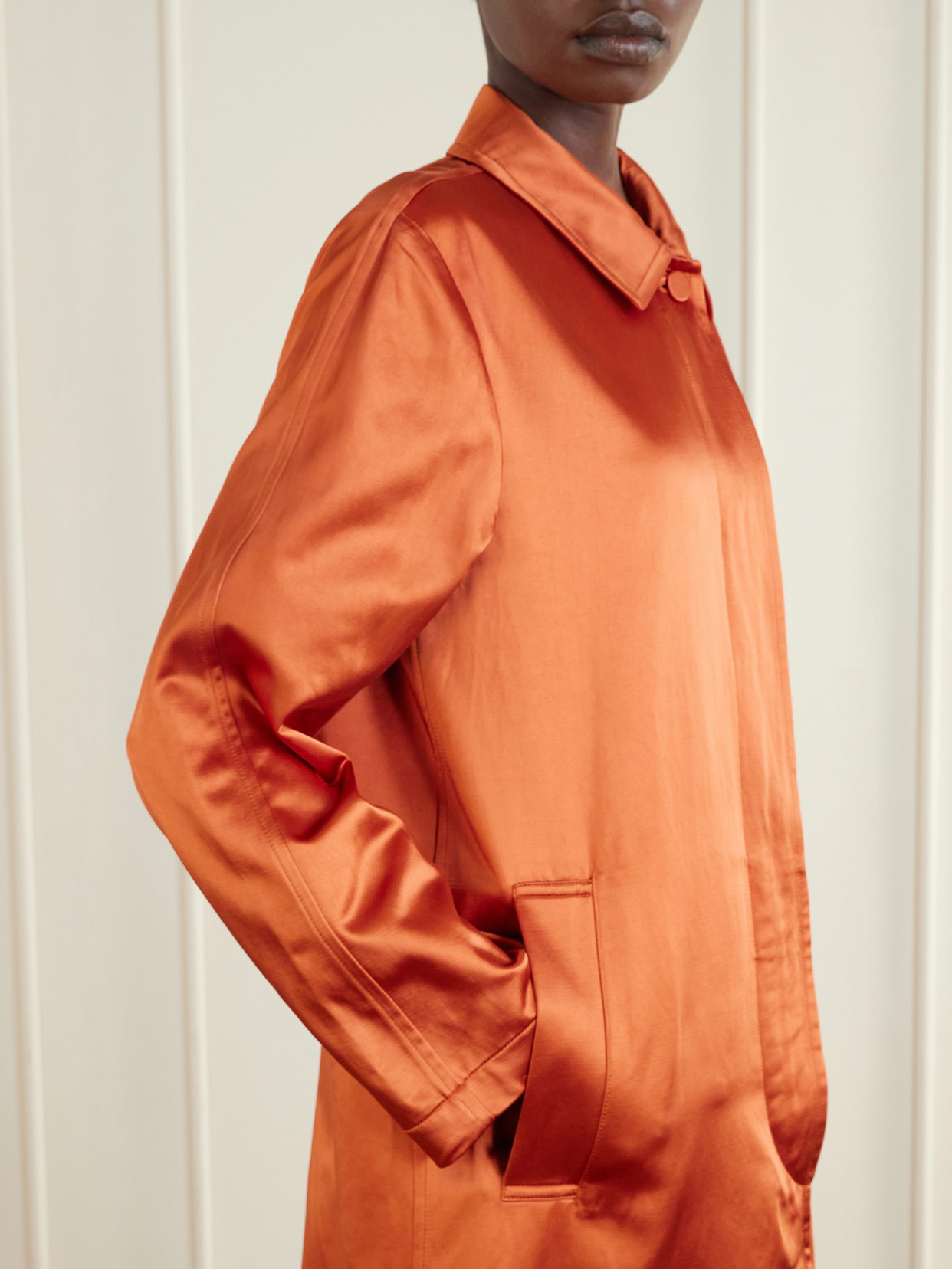 Cotton-Blend Coat
