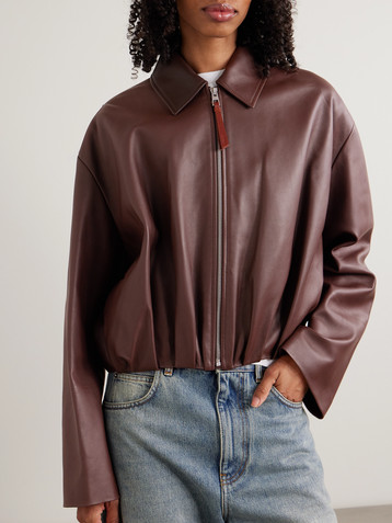 Loewe Balloon leather jacket