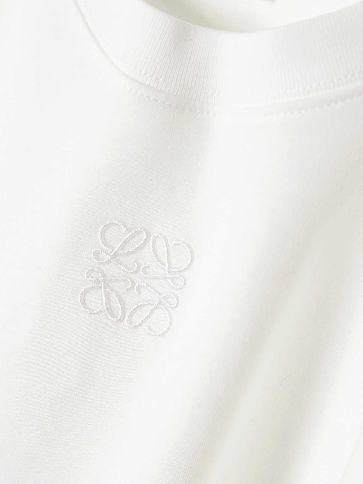 Anagram Asymmetric Cotton-Blend Jersey T-Shirt