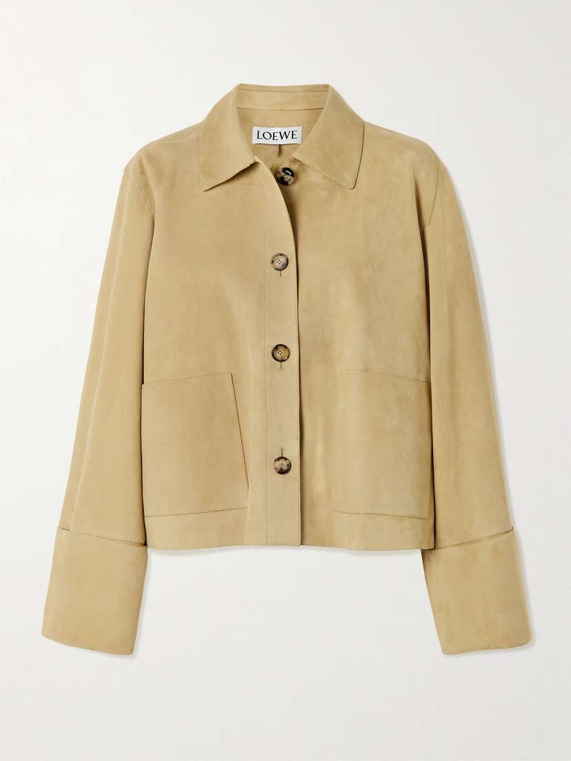 Loewe Paneled Suede Jacket