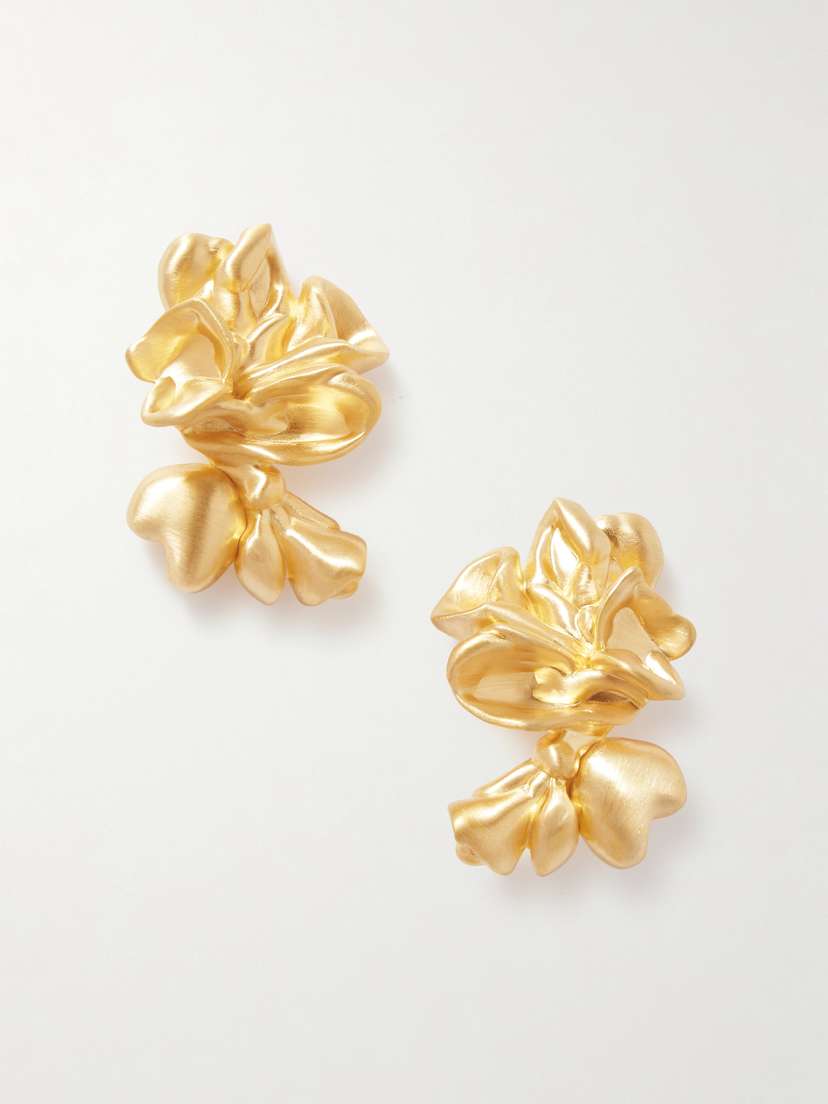 Completedworks Splotch Gold Vermeil Earrings
