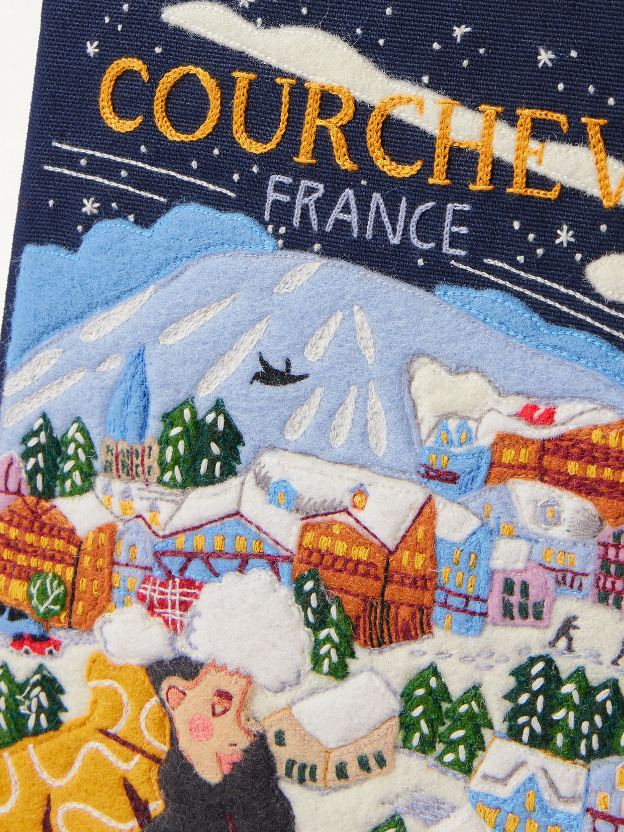 Olympia Le-tan Courchevel Book Clutch Bag In Blue