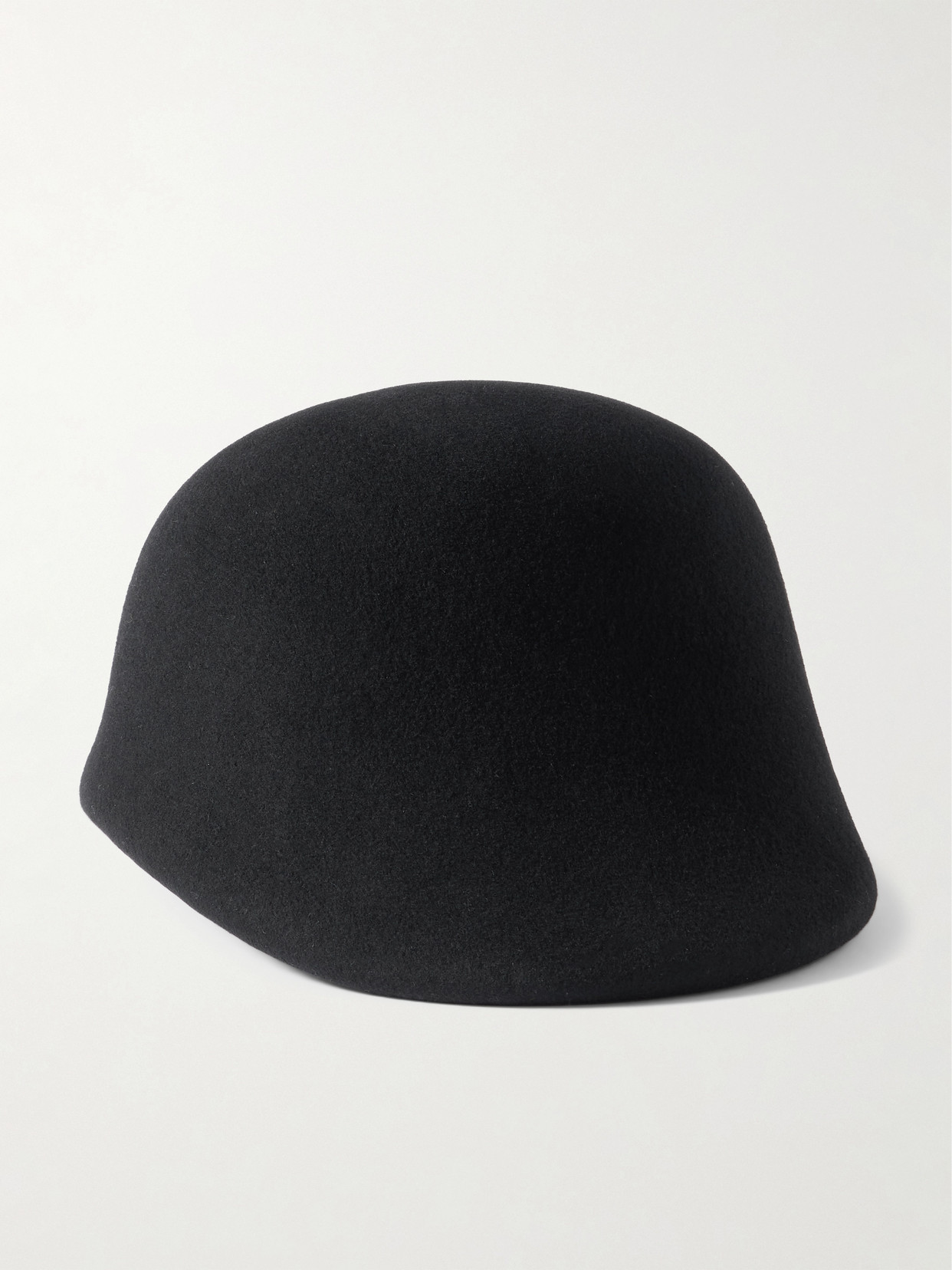 Gigi Burris Rex Wool-felt Bucket Hat In Black