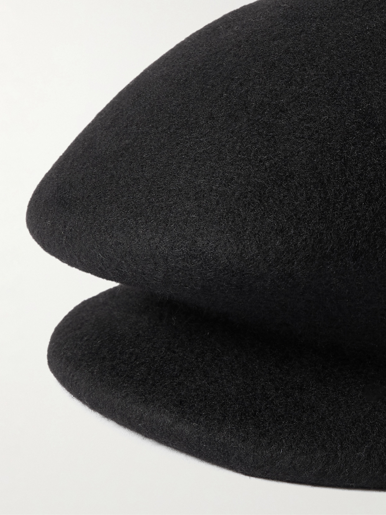 Gigi Burris Laurel Sculptural Newsboy Hat In Black