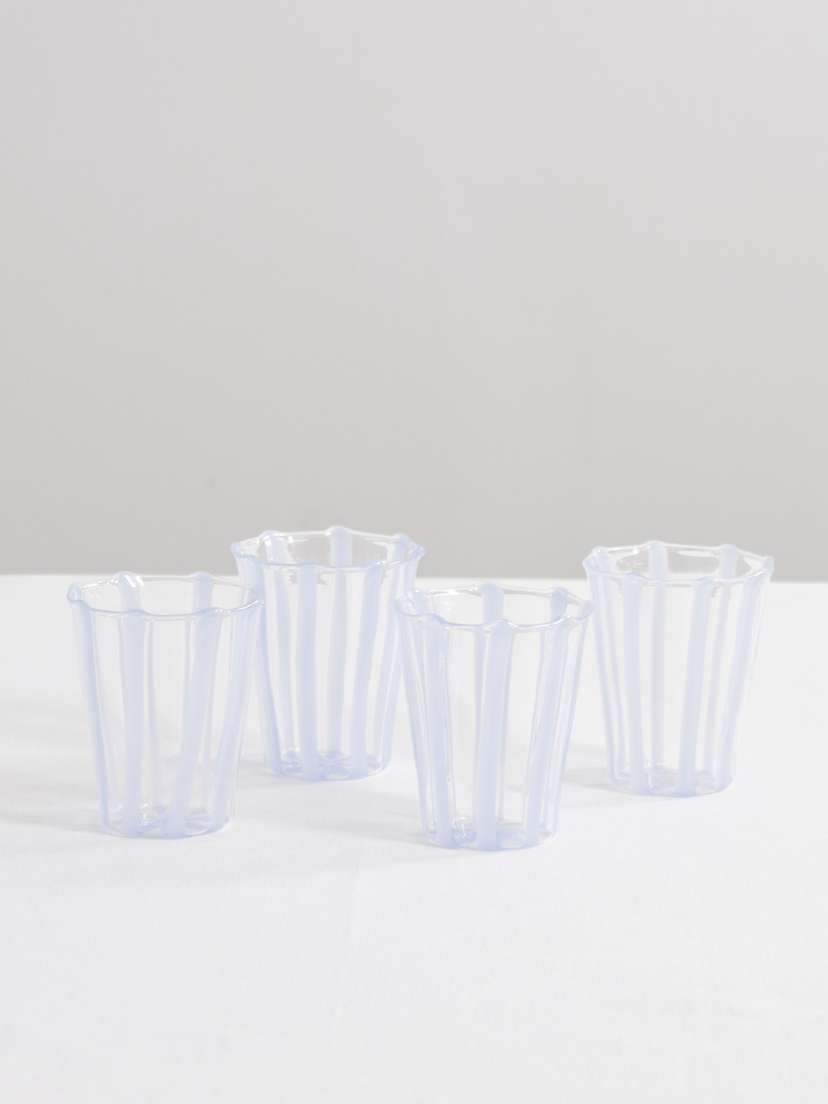 Sophie Lou Jacobsen Le Verre Bonbon Set Of Four Glasses