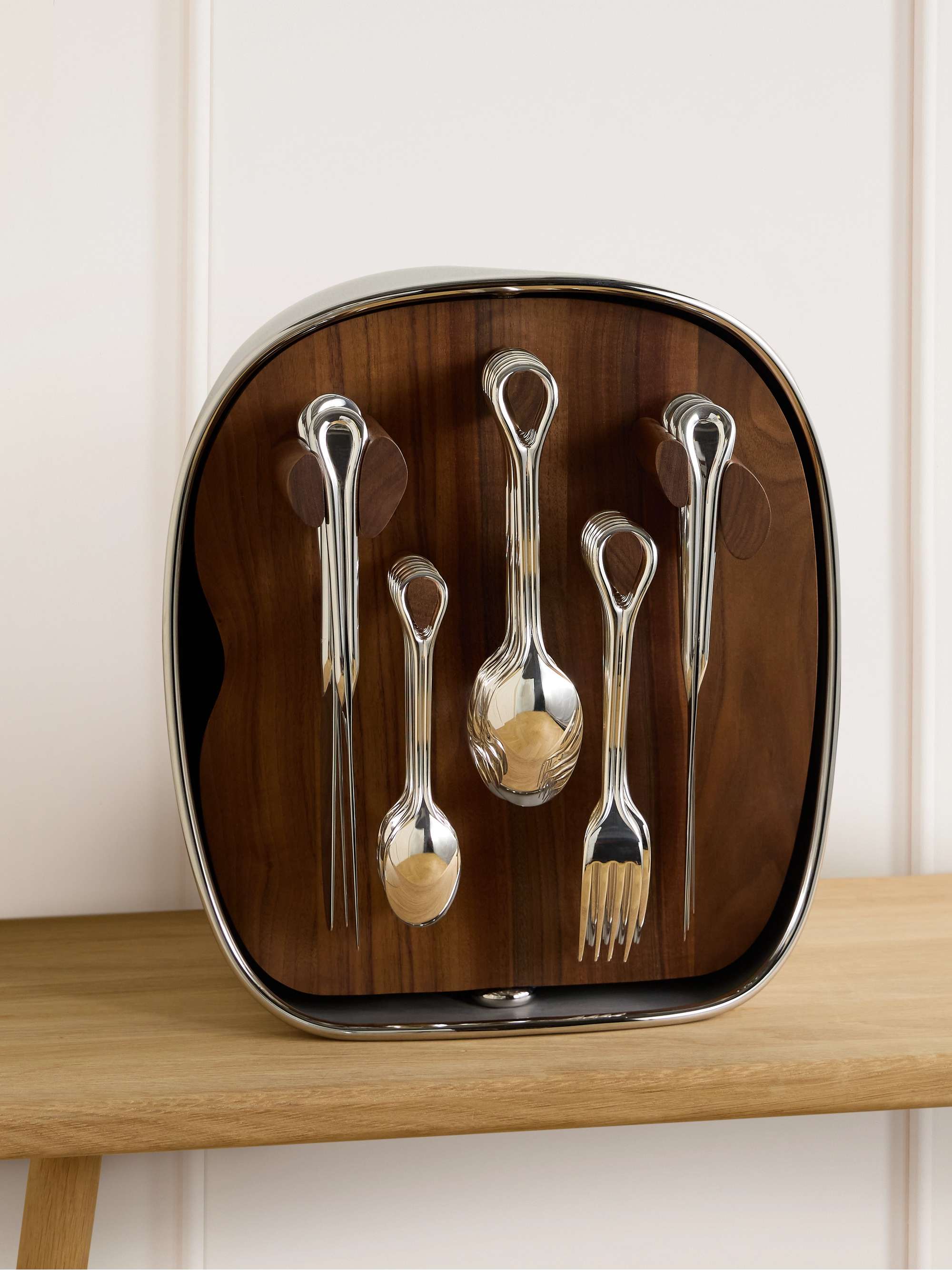 CHRISTOFLE + Charlotte Chesnais Carrousel 24-piece silver-plated