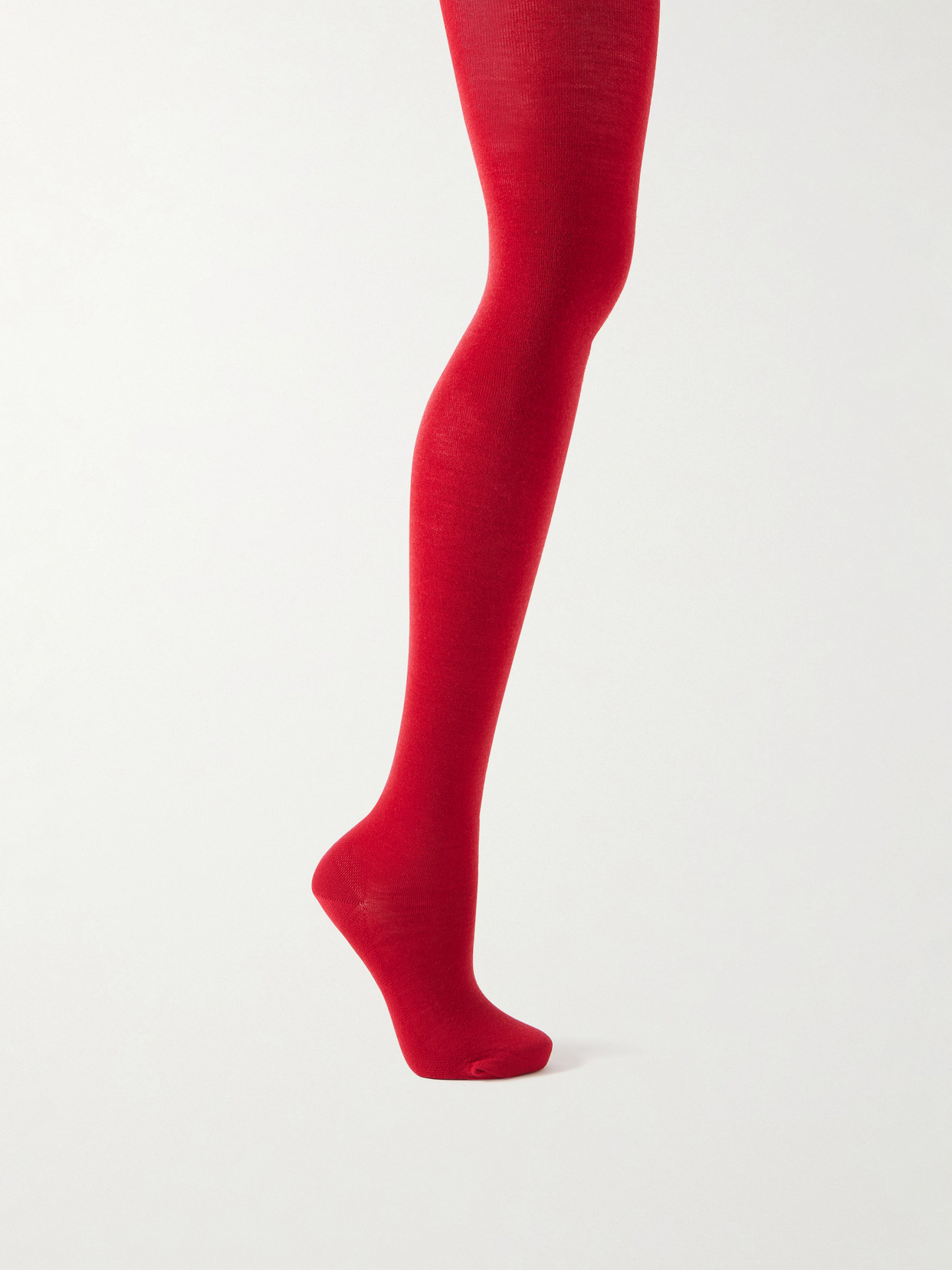 Wolford 200 Denier Tights In Red