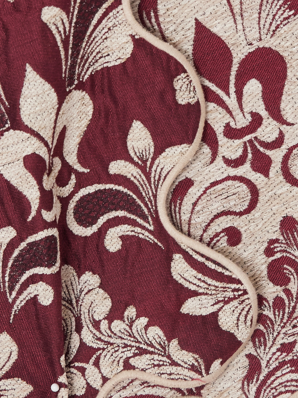 Farm Rio Patterned-jacquard Scallop-hem Midi Skirt In Animal Print