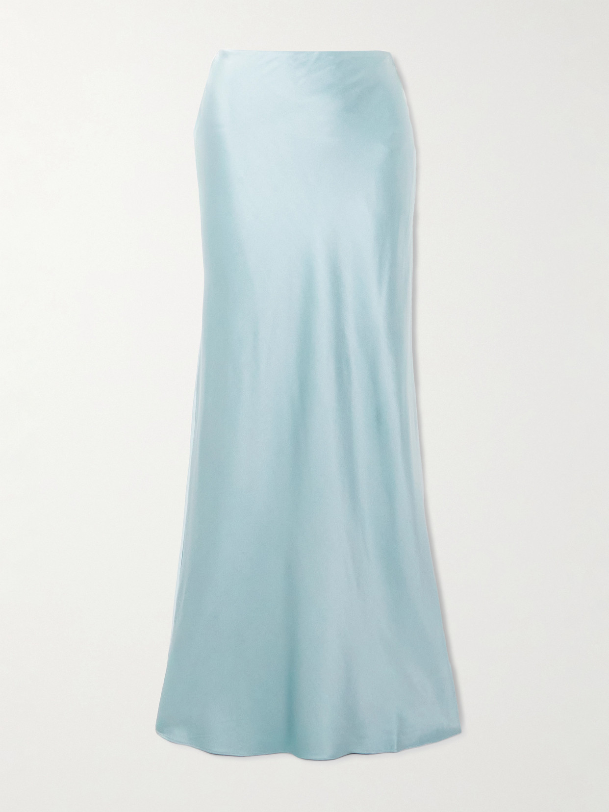 Cult Gaia Chantel Silk-blend Satin Maxi Skirt In Animal Print