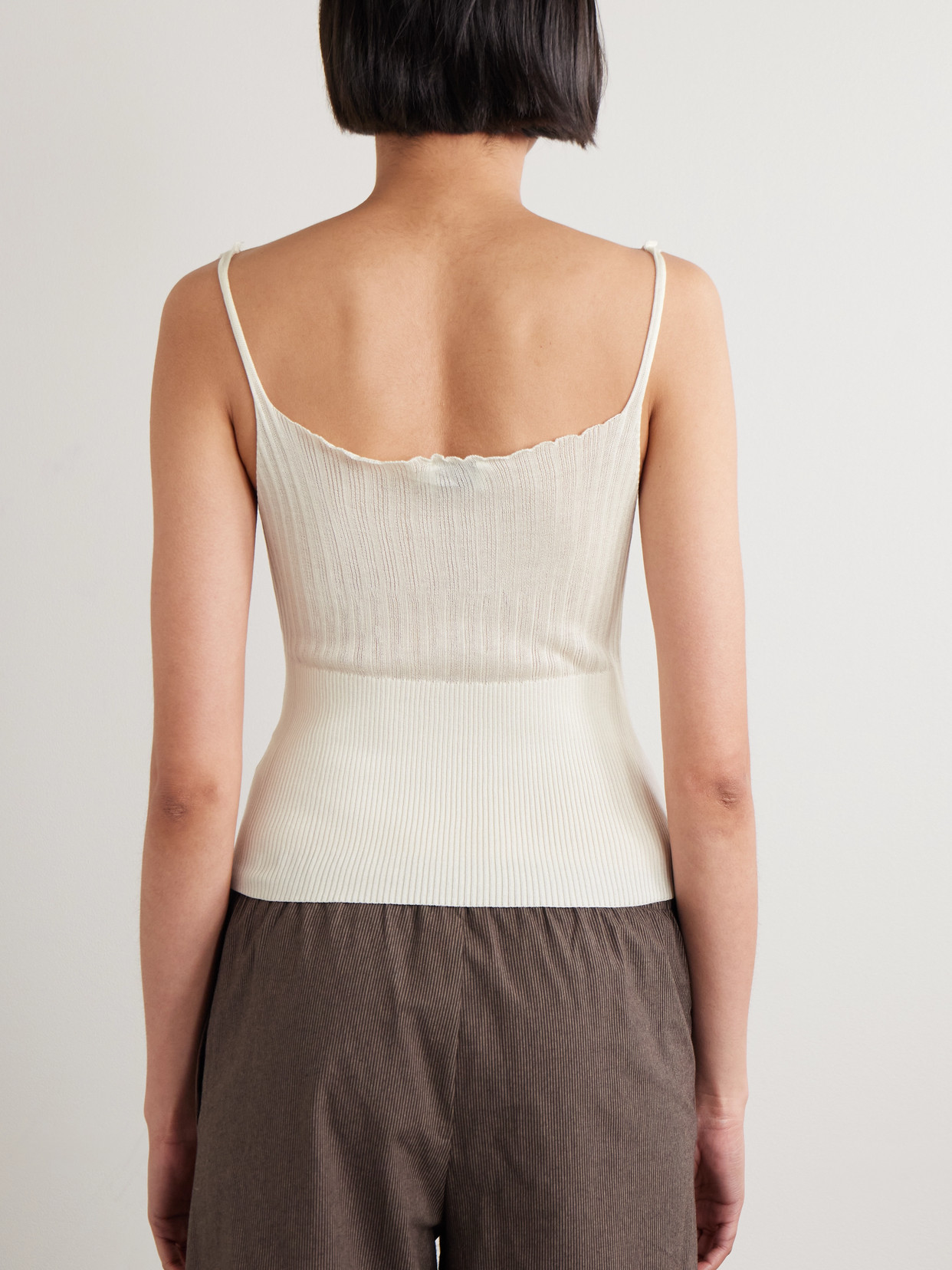 Ribbed Lyocell Tank