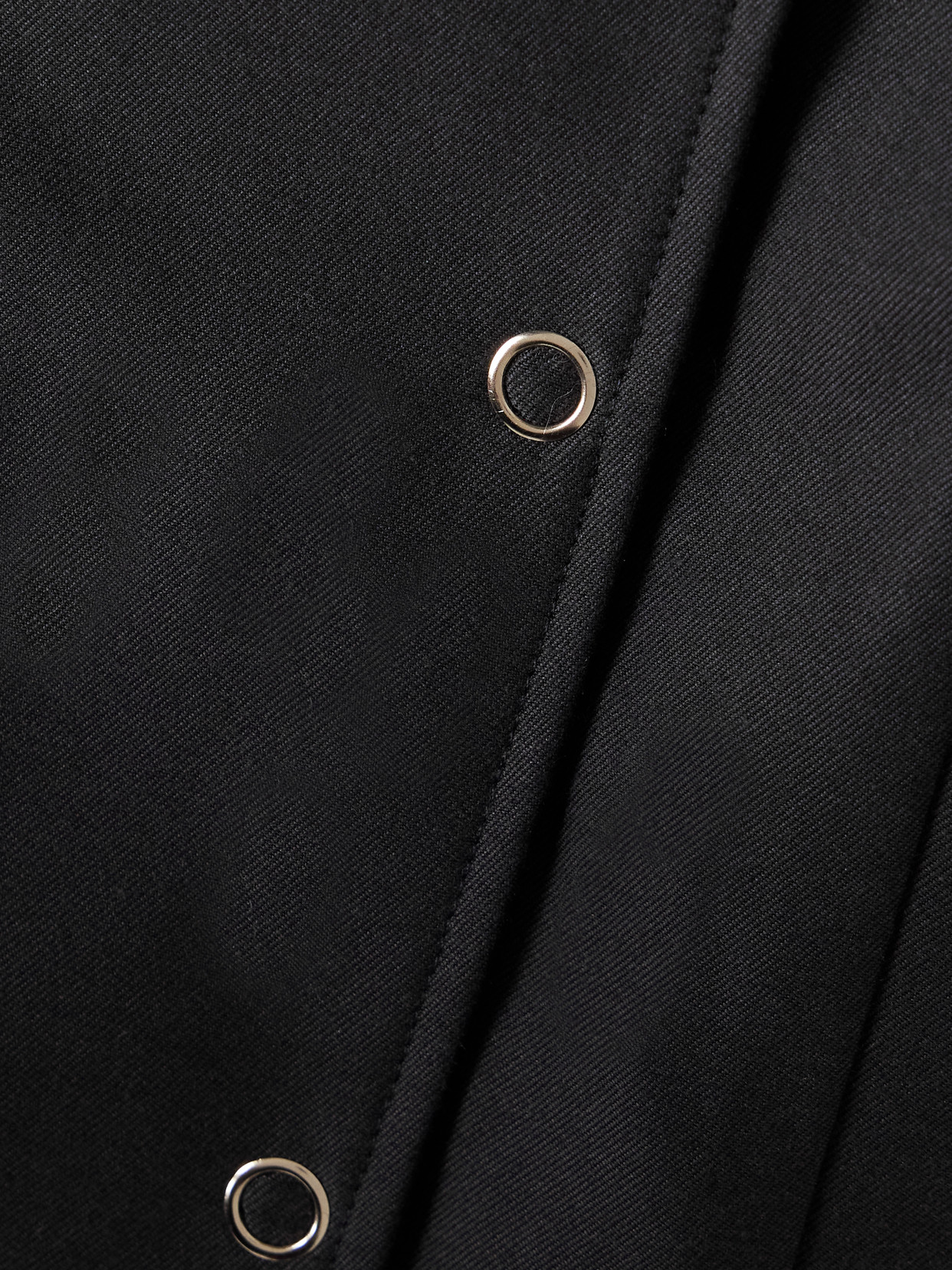 Lapel Padded Tencel Lyocell And Cotton-Blend Jacket