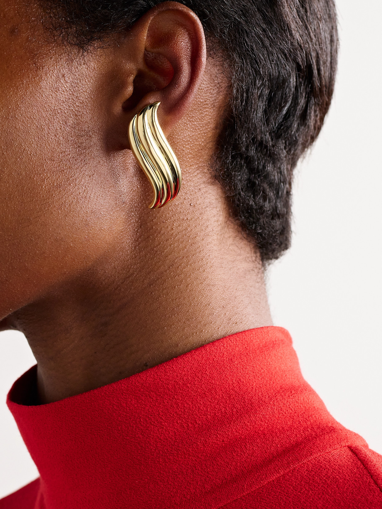 Anita Ko Celeste Large 18-karat Gold Earrings In Gold