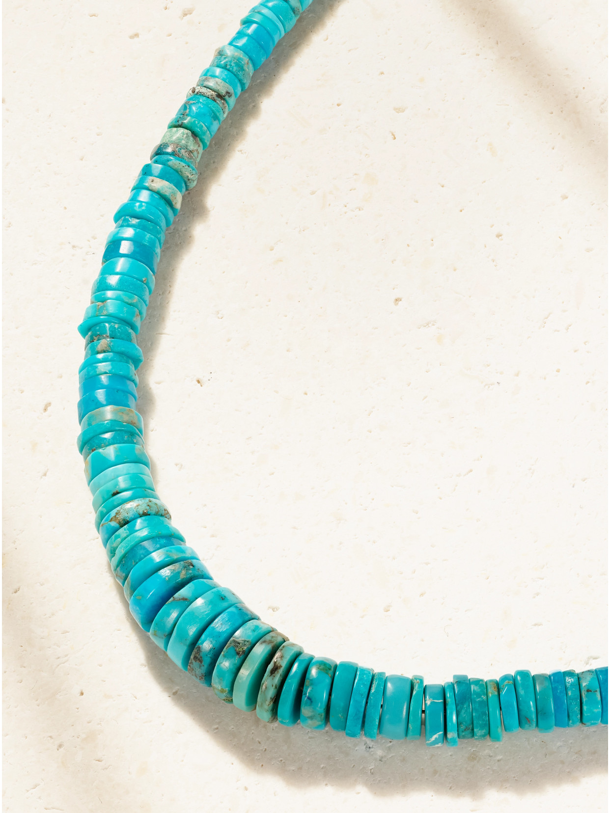 Jacquie Aiche 14-karat Gold Turquoise Necklace In Blue