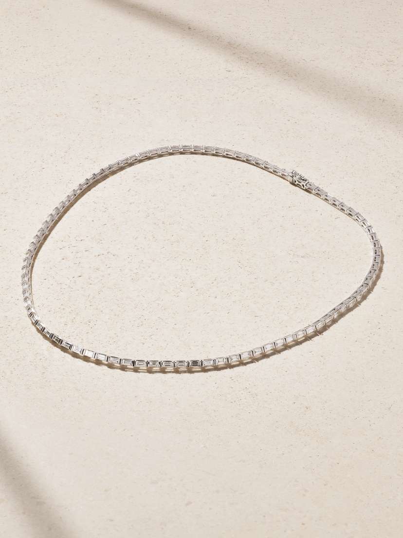Anita Ko 18-karat White Gold Diamond Choker
