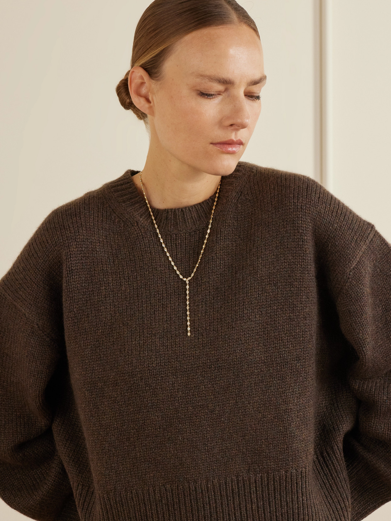 Anita Ko 18-karat Gold Diamond Necklace In Gold