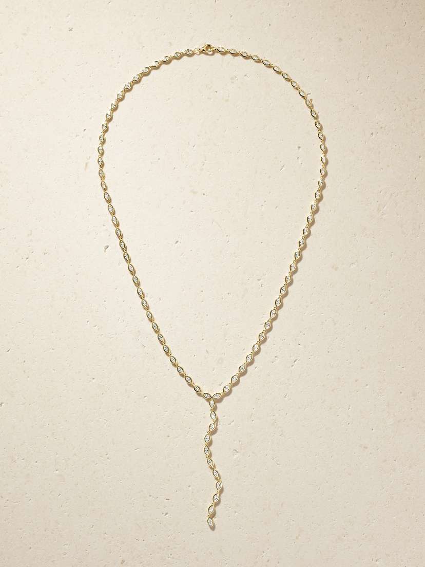 Anita Ko 18-karat Gold Diamond Necklace