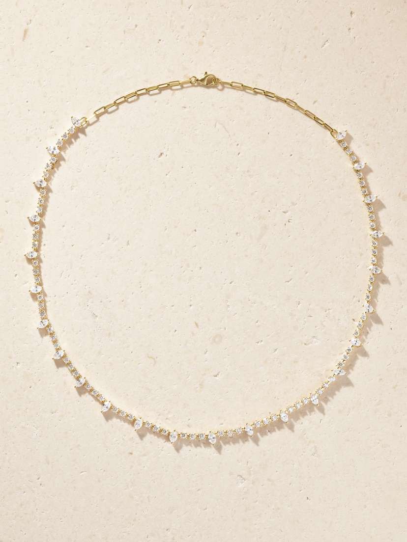 Anita Ko Ava 18-karat Gold Diamond Necklace