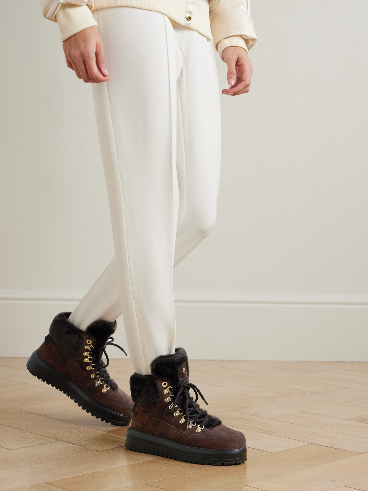 Antwerp Shearling-Lined Ankle Boots