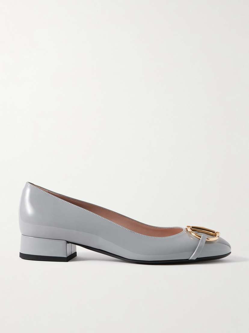 Gucci Horsebit-detailed Patent-leather Pumps