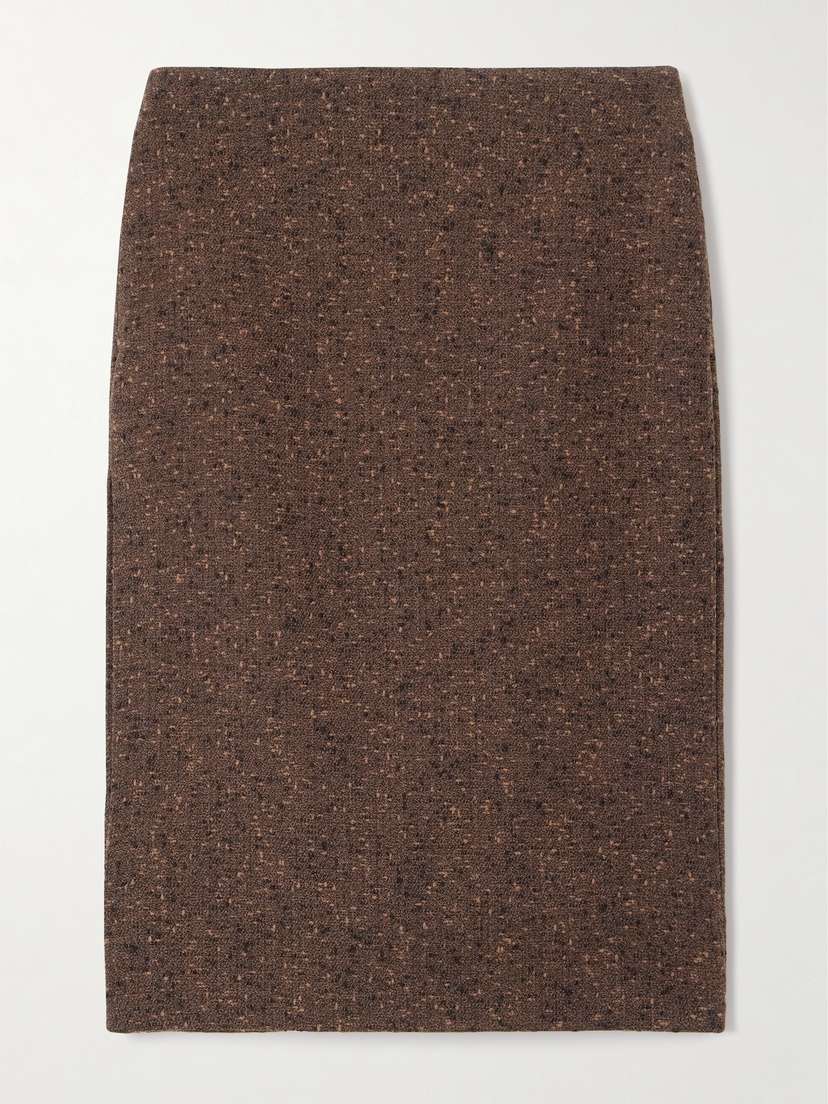 Gucci Wool-blend Bouclé Midi Skirt