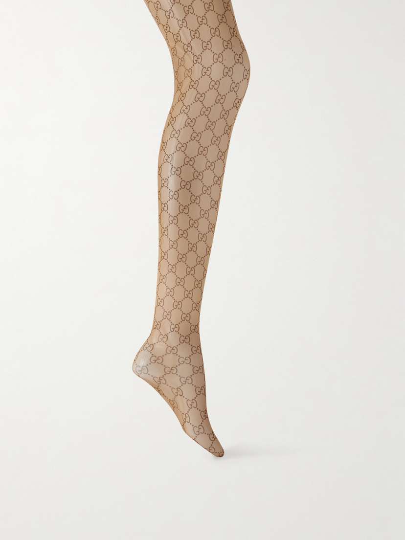 Gucci Printed Tights