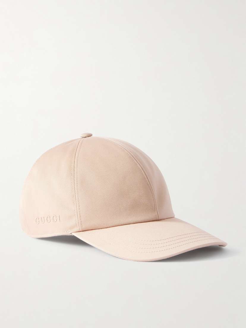 Gucci Embroidered Cotton-canvas Baseball Cap