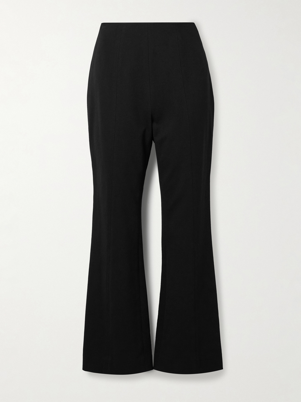 Carolina Herrera Ponte Flared Pants In Black