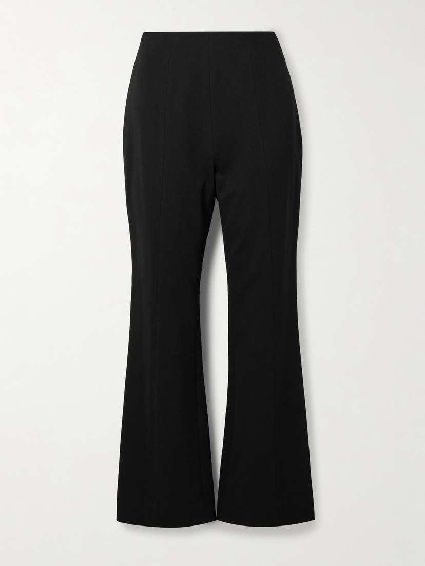 Carolina Herrera Ponte Flared Pants