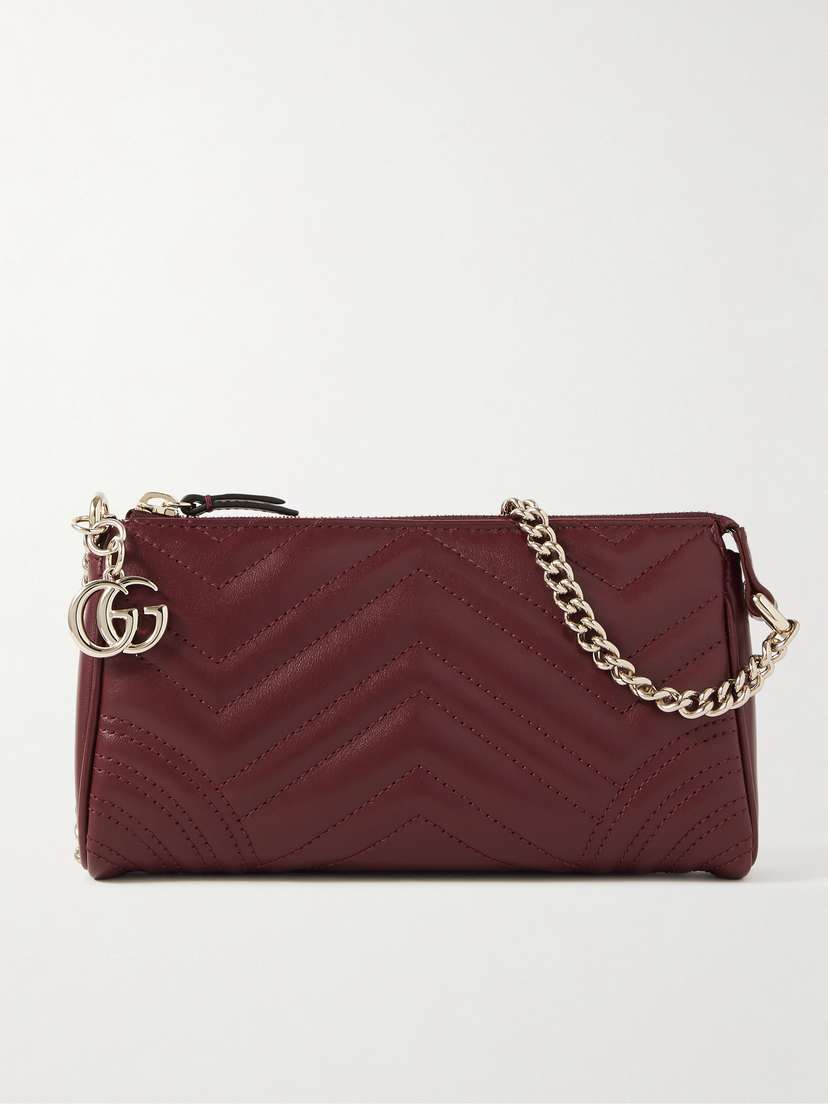 Gucci Gg Marmont Mini Matelassé Leather Shoulder Bag