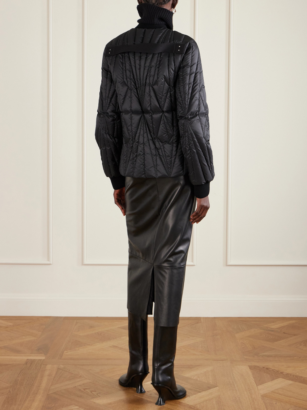 + Moncler Quilted Shell Down Jacket