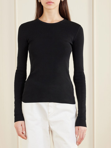 TOTEME Garderob organic cotton-jersey top