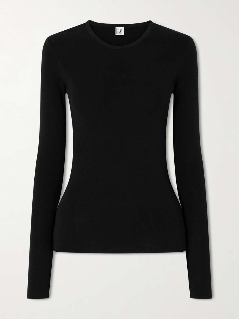 TOTEME Garderob Organic Cotton-jersey Top