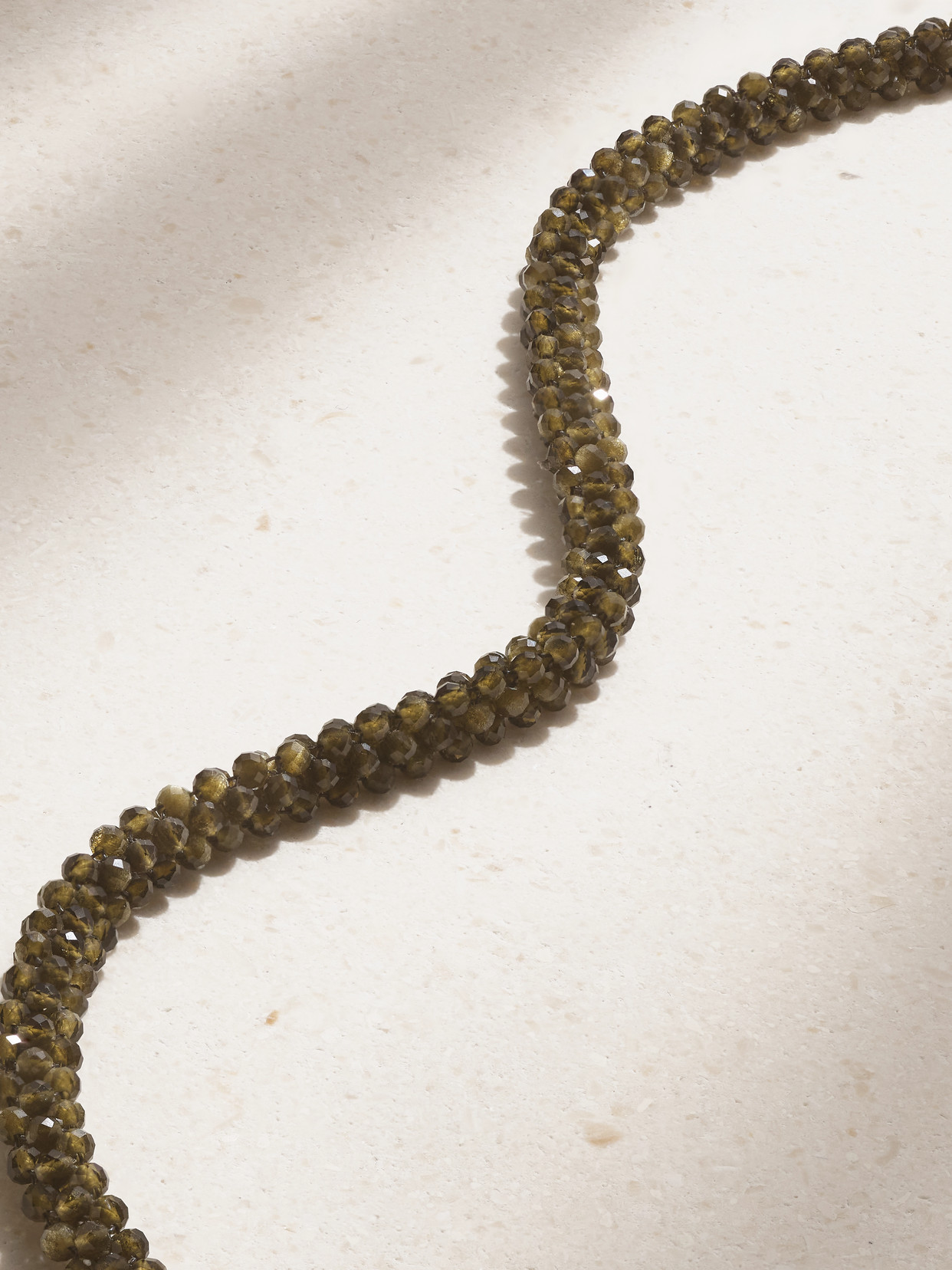 By Pariah The Lumina Strand 14-karat Recycled Gold Quartz And Diamond Necklace In Gold