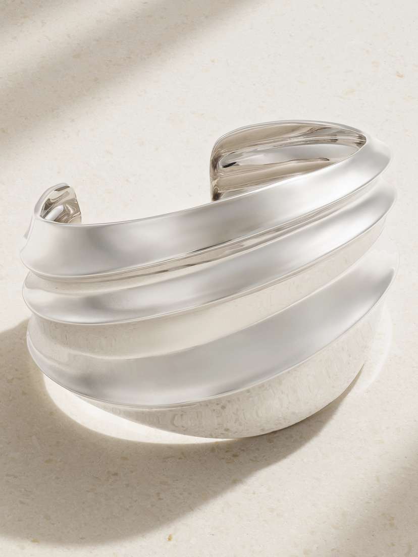 By Pariah Flux Recycled Sterling Silver Cuff