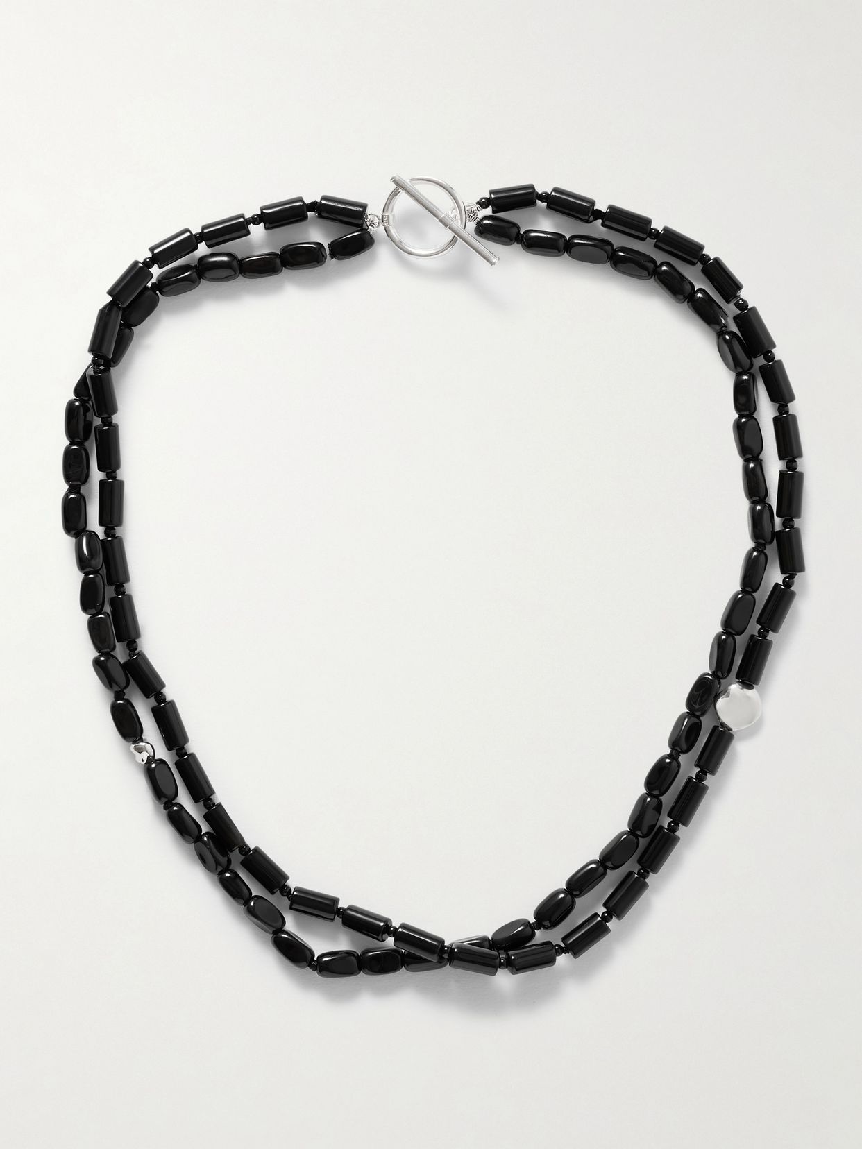 Willa sterling silver onyx necklace