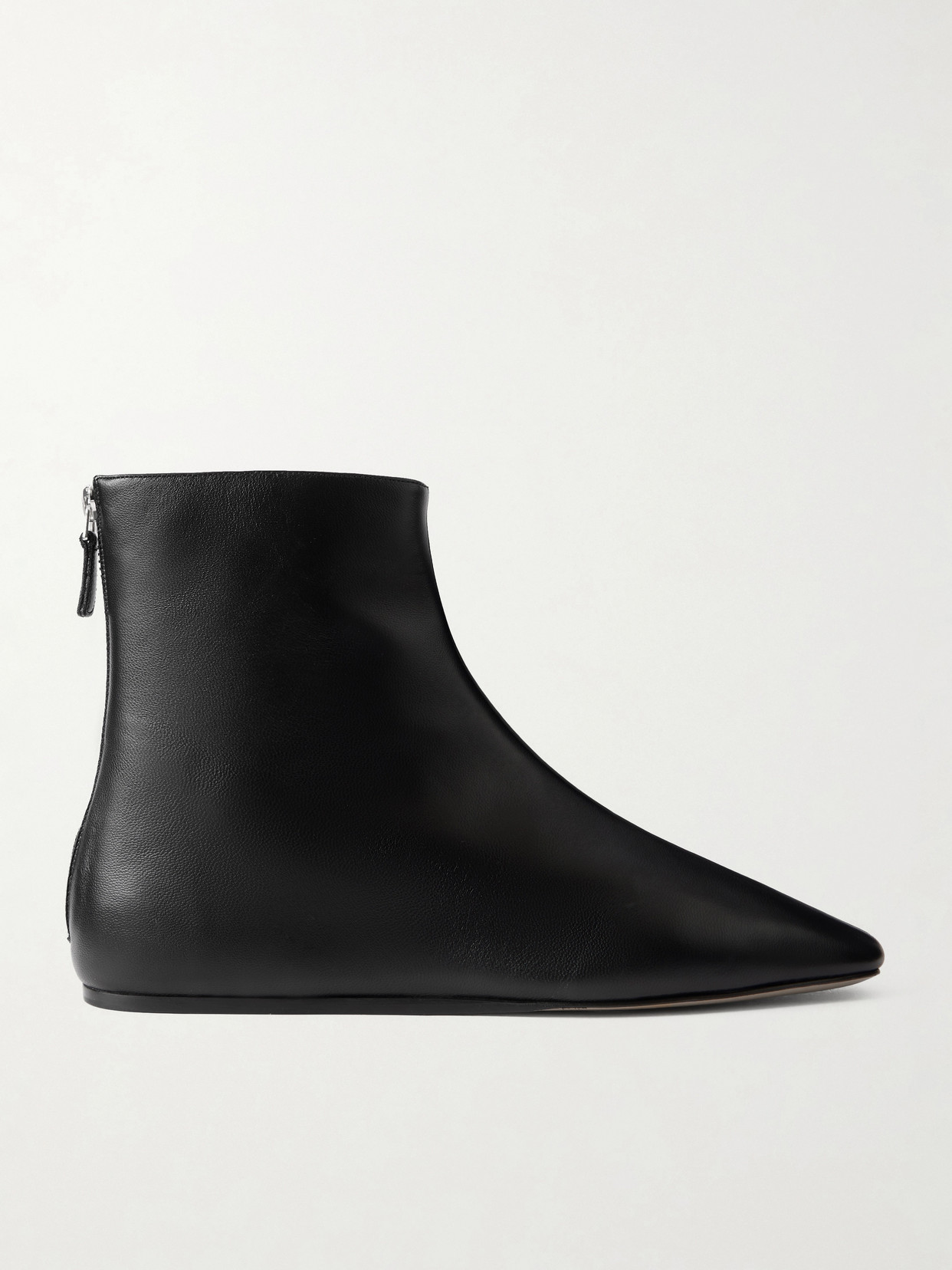Le Monde Beryl Luna Leather Ankle Boots In Black