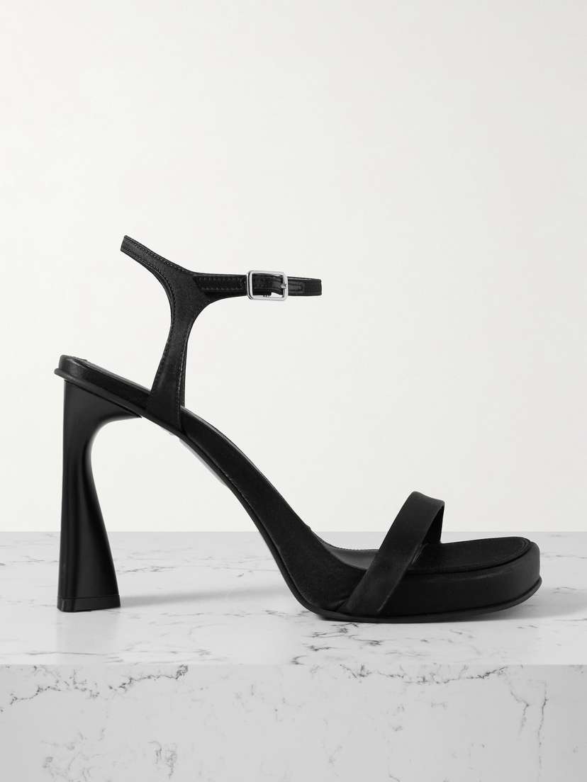 Stella McCartney Satin Platform Sandals