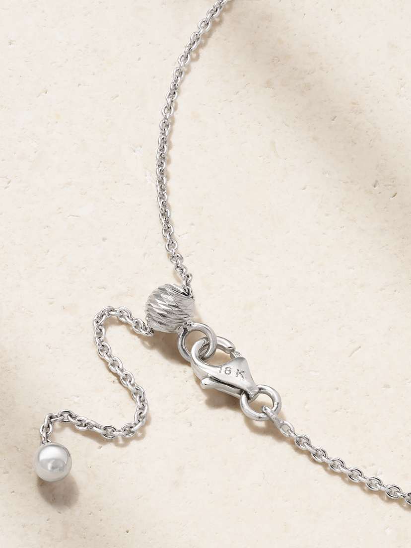 Kamyen Classic Canary 18-karat White And Yellow Gold Diamond Necklace | Thumbnail 3
