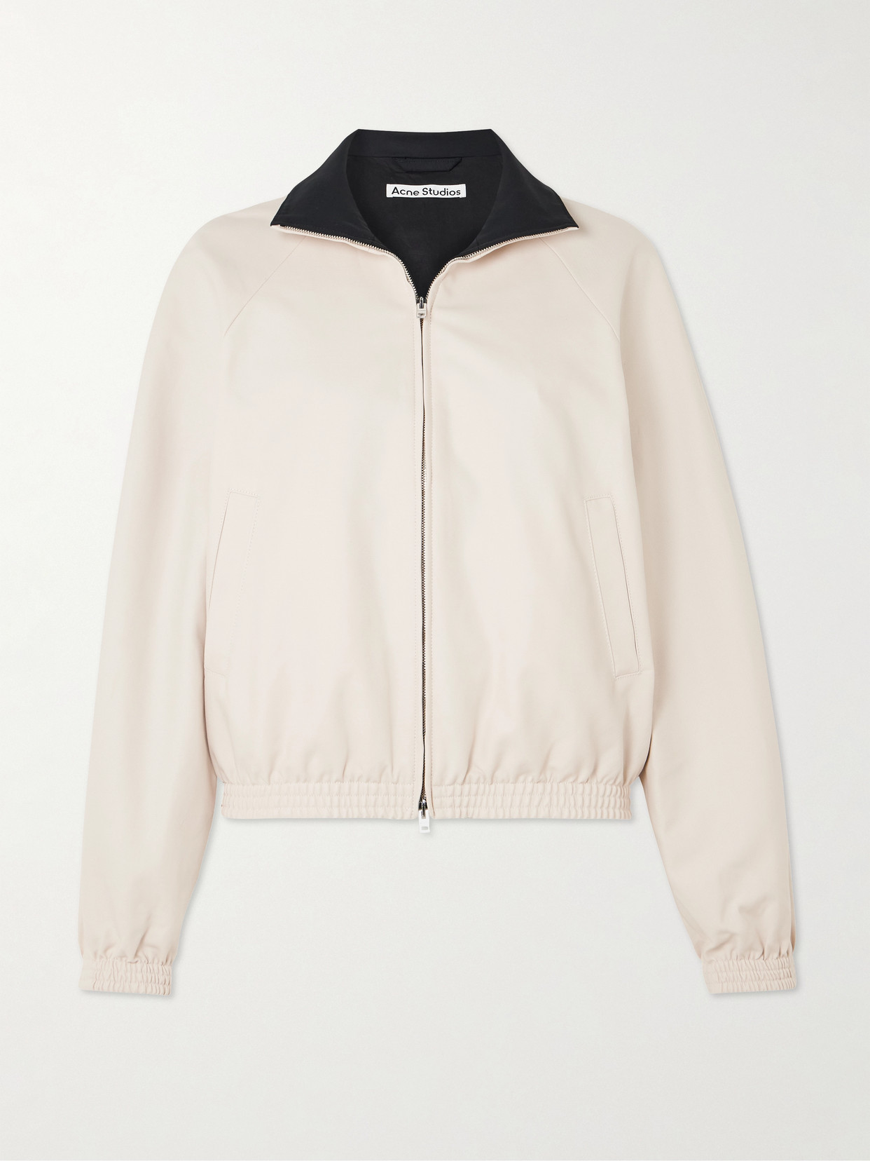 Acne Studios Cotton-sateen Jacket In White