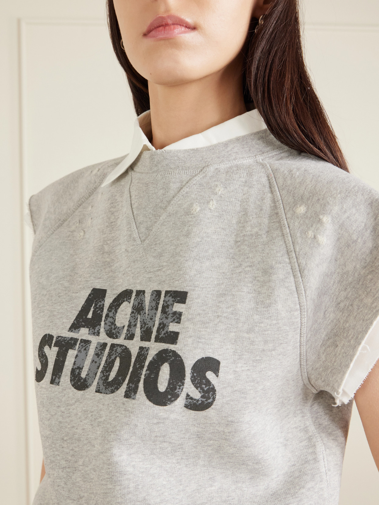 Frayser Printed Cotton-Jersey Sweatshirt