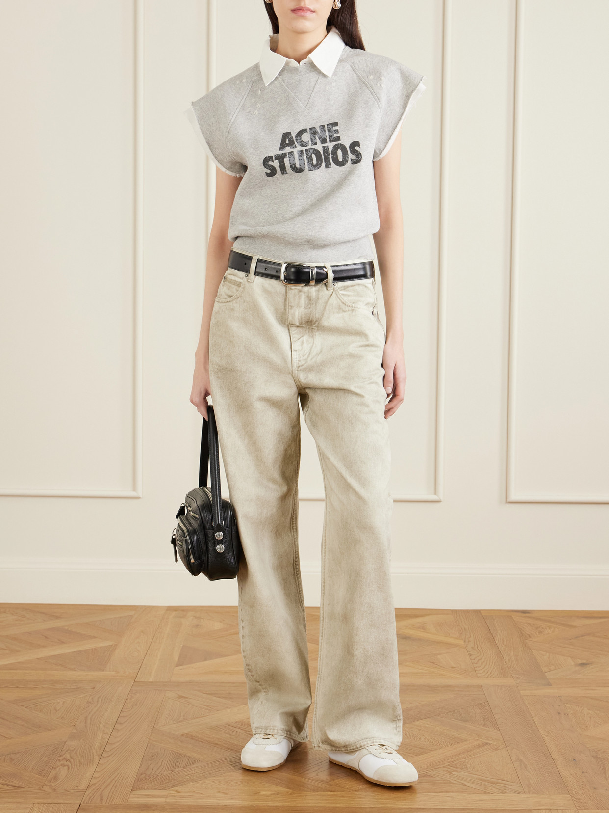 Frayser Printed Cotton-Jersey Sweatshirt