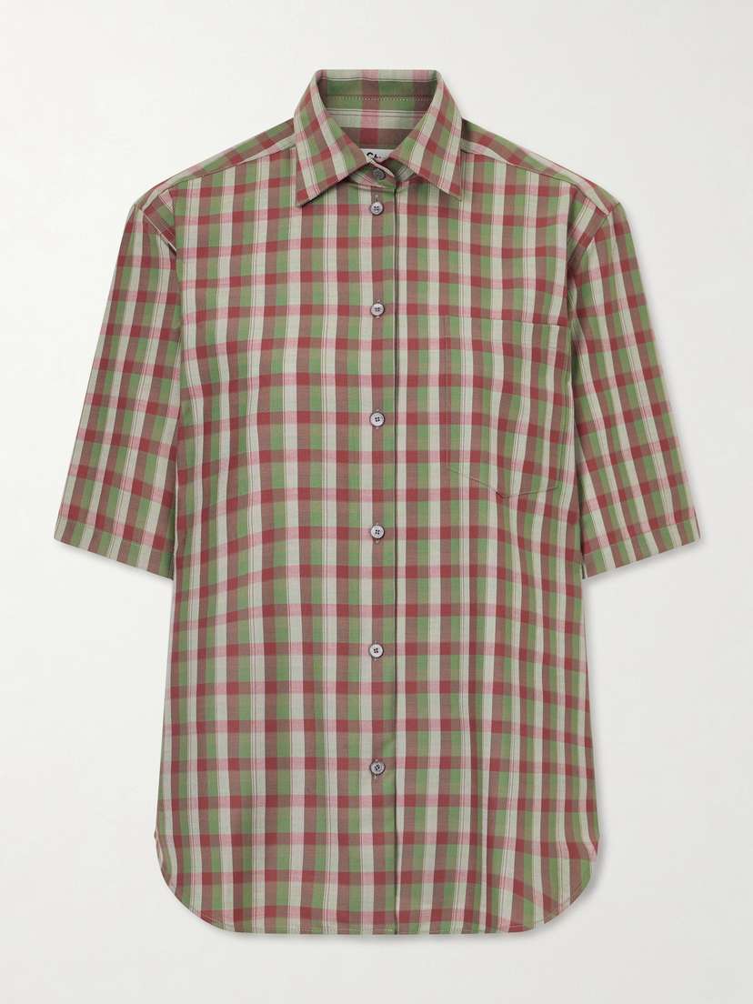 Acne Studios Wool Checked Shirt