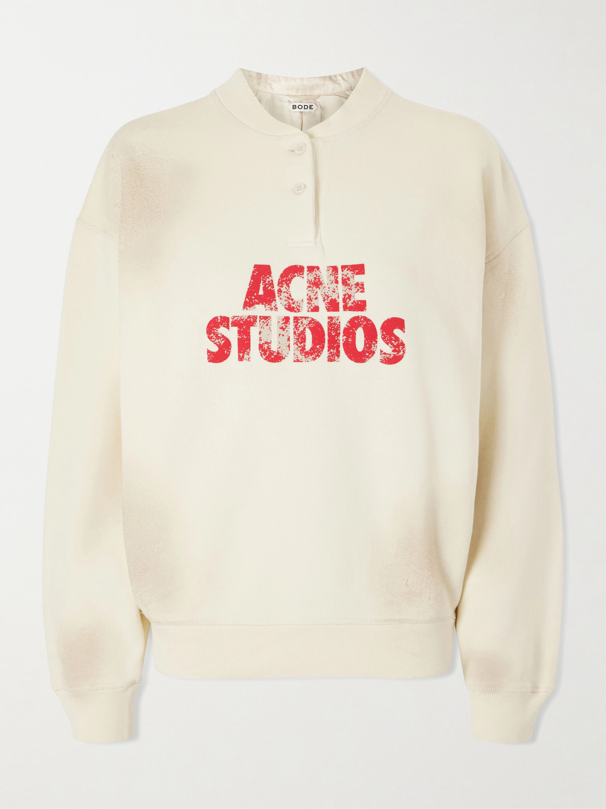 Printed Cotton-Jersey Sweatshirt