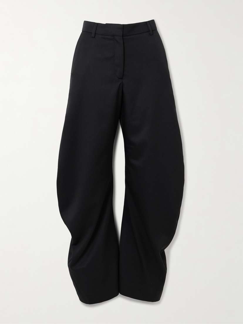 Acne Studios Patty Wool Wide-leg Pants