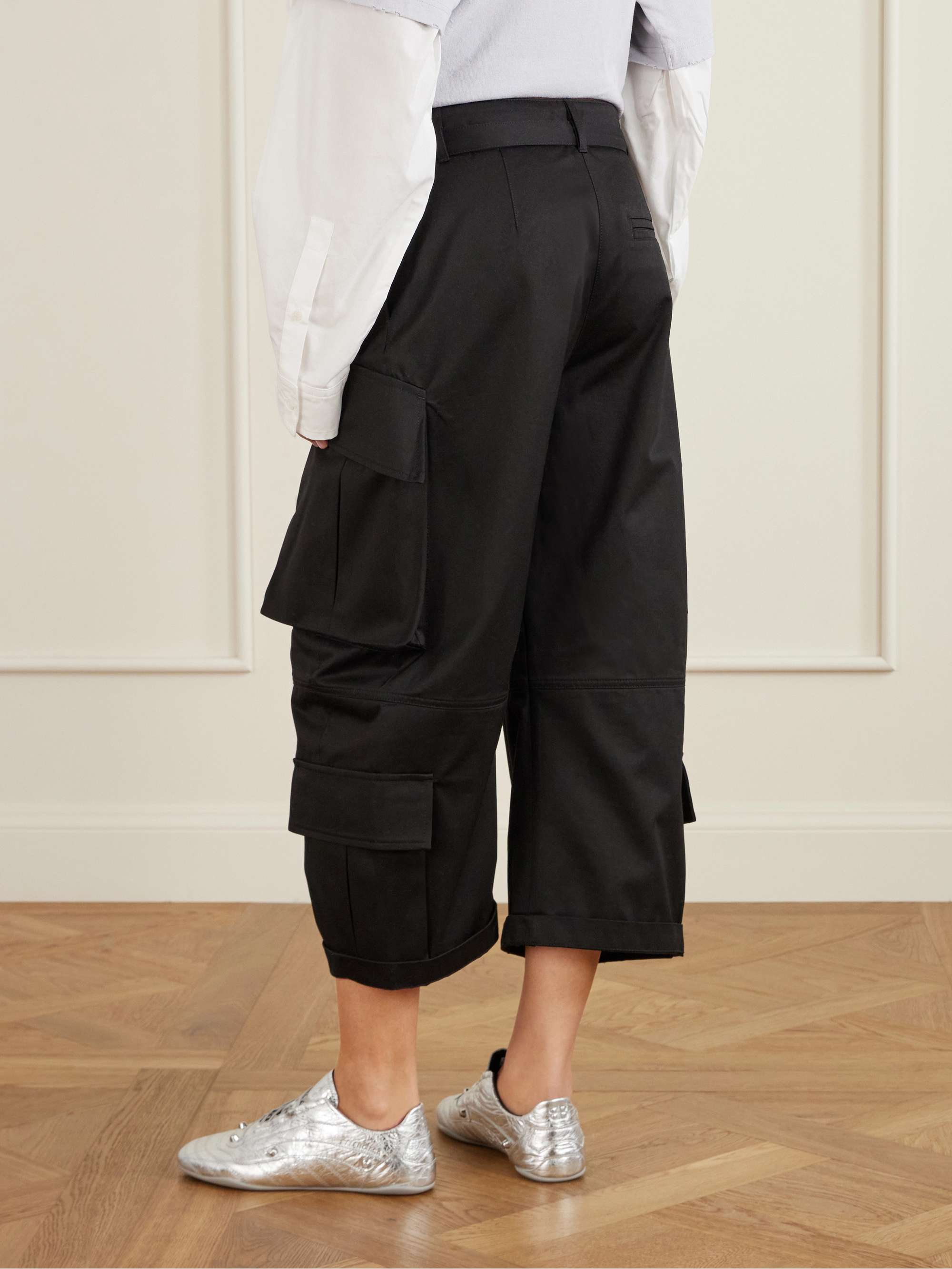 ACNE STUDIOS Cotton-twill cargo pants | NET-A-PORTER